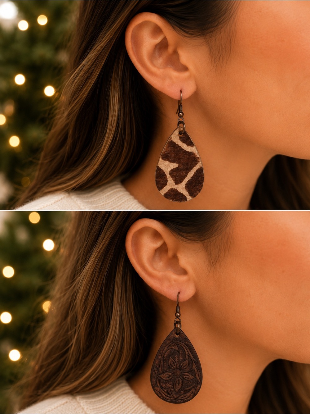 Drop Style Dangle Earrings‎ Light Weight